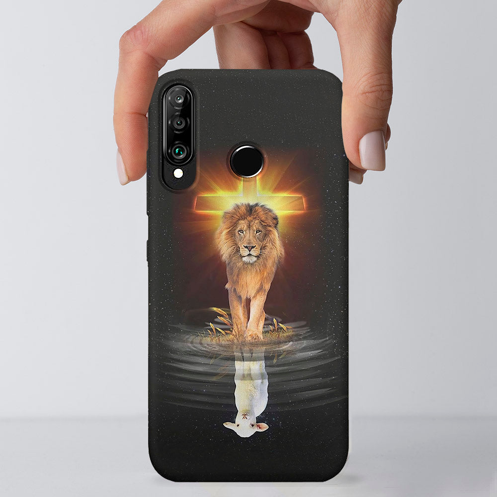Lion And Lamb - Christian Phone Case - Religious Phone Case - Faith Phone Case - Ciaocustom