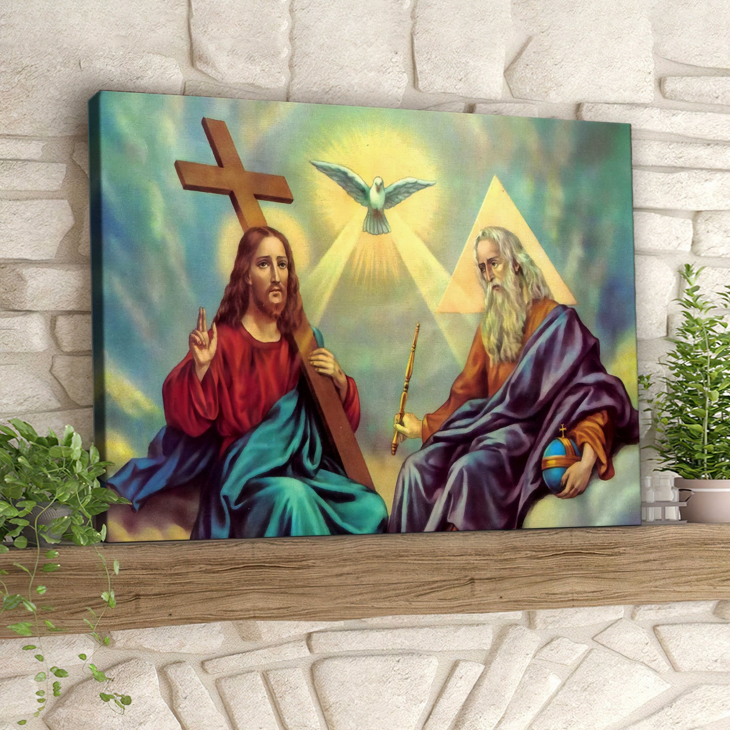 Is Jesus God - Christ Pictures - Christian Canvas Prints - Faith Canvas - Gift For Christian - Ciaocustom