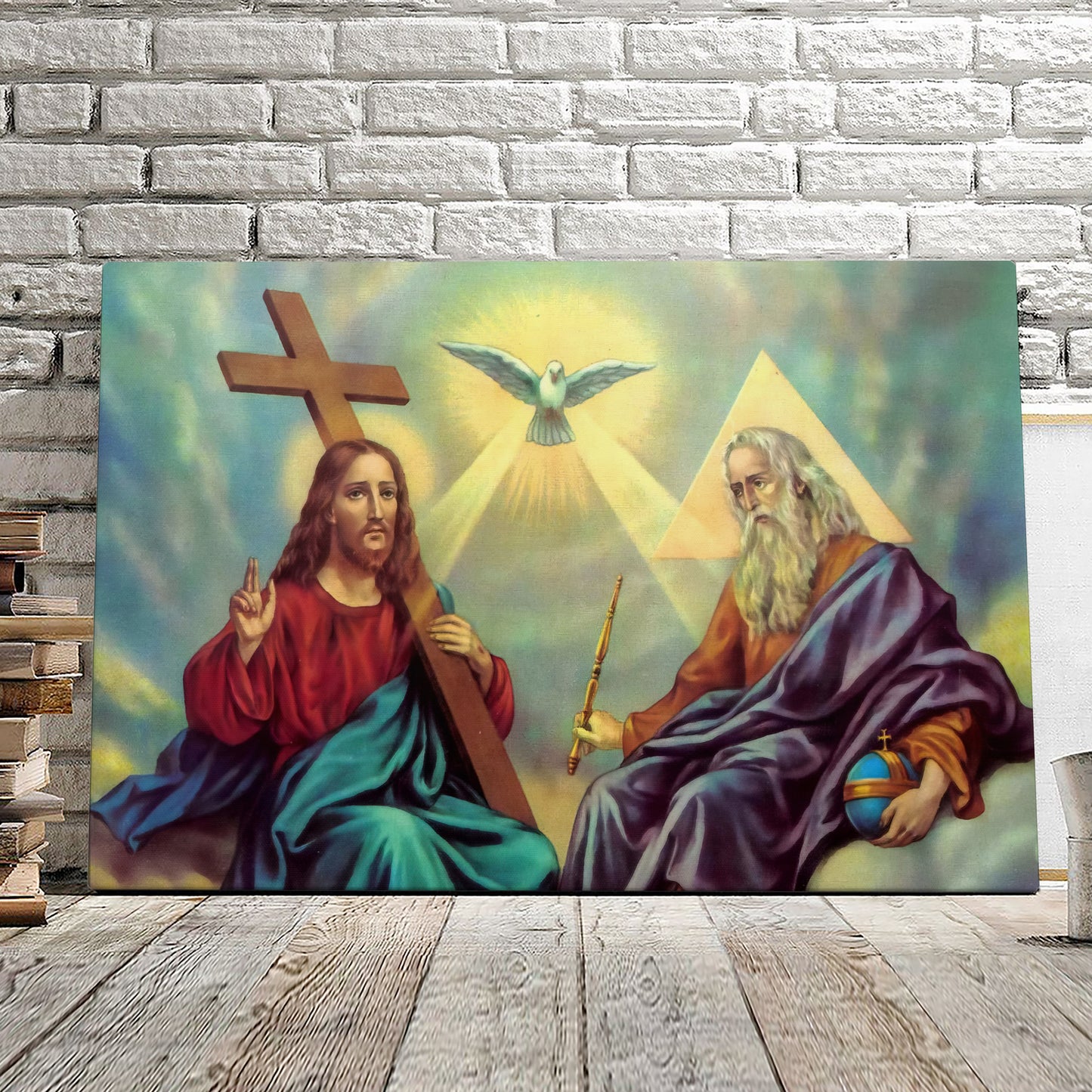 Is Jesus God - Christ Pictures - Christian Canvas Prints - Faith Canvas - Gift For Christian - Ciaocustom