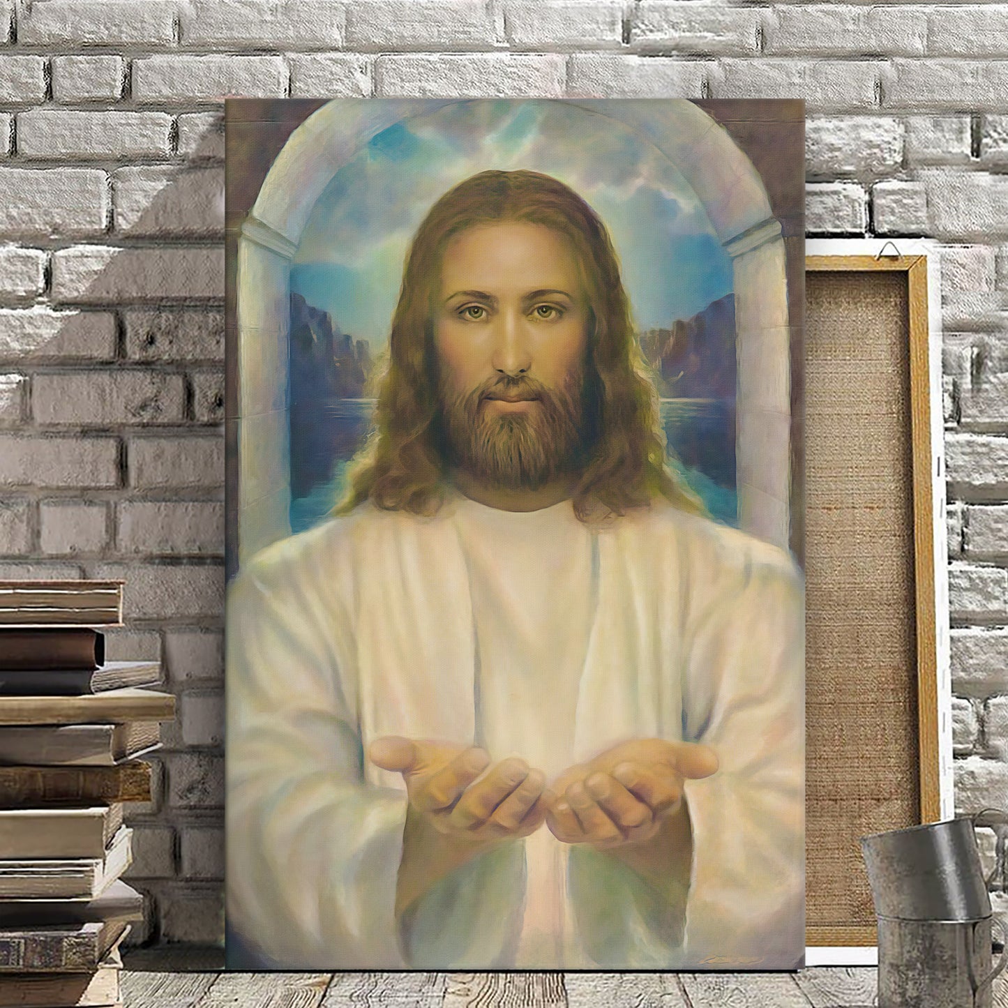 Jesus Pictures - Jesus Canvas Poster - Jesus Wall Art - Christ Pictures - Christian Canvas Prints - Faith Canvas - Gift For Christian - Ciaocustom