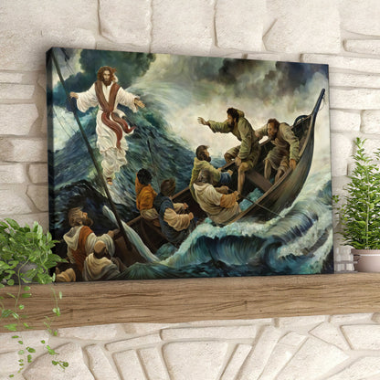 Jesus Canvas - Jesus Poster - Christ Pictures - Christian Canvas Prints - Faith Canvas - Gift For Christian - Ciaocustom