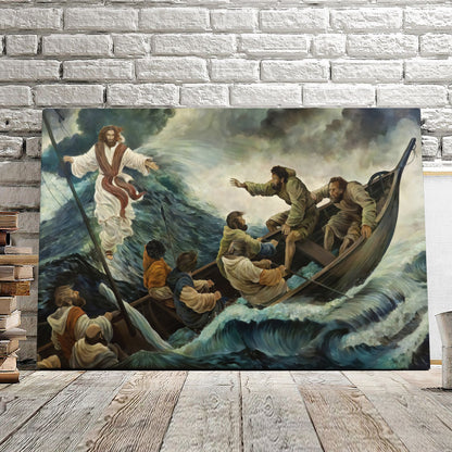 Jesus Canvas - Jesus Poster - Christ Pictures - Christian Canvas Prints - Faith Canvas - Gift For Christian - Ciaocustom