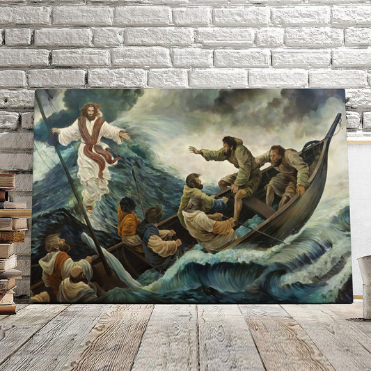 Jesus Canvas - Jesus Poster - Christ Pictures - Christian Canvas Prints - Faith Canvas - Gift For Christian - Ciaocustom