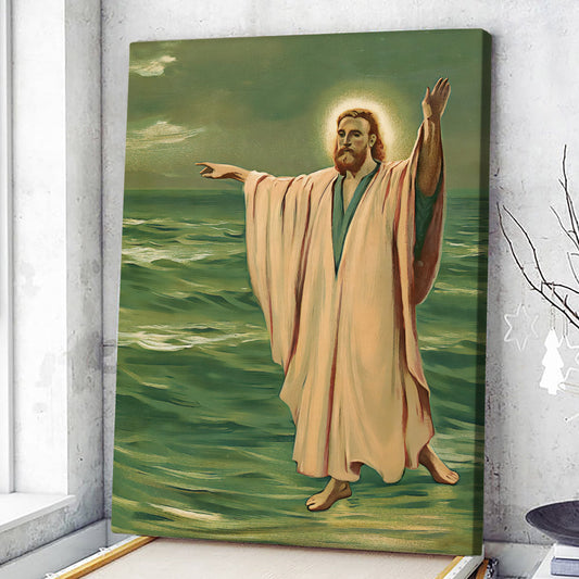Blessing - Jesus Canvas Poster - Jesus Wall Art - Christ Pictures - Christian Canvas Prints - Faith Canvas - Gift For Christian - Ciaocustom