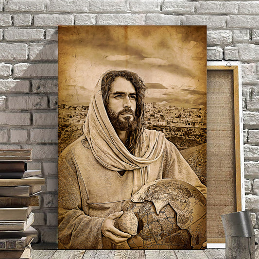 Journeys With The Messiah - Jesus Canvas Poster - Jesus Wall Art - Christ Pictures - Christian Canvas Prints - Faith Canvas - Gift For Christian - Ciaocustom