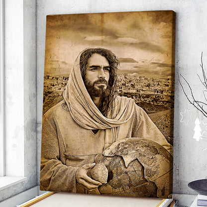 Journeys With The Messiah - Jesus Canvas Poster - Christ Pictures - Christian Canvas Prints - Faith Canvas - Gift For Christian - Ciaocustom