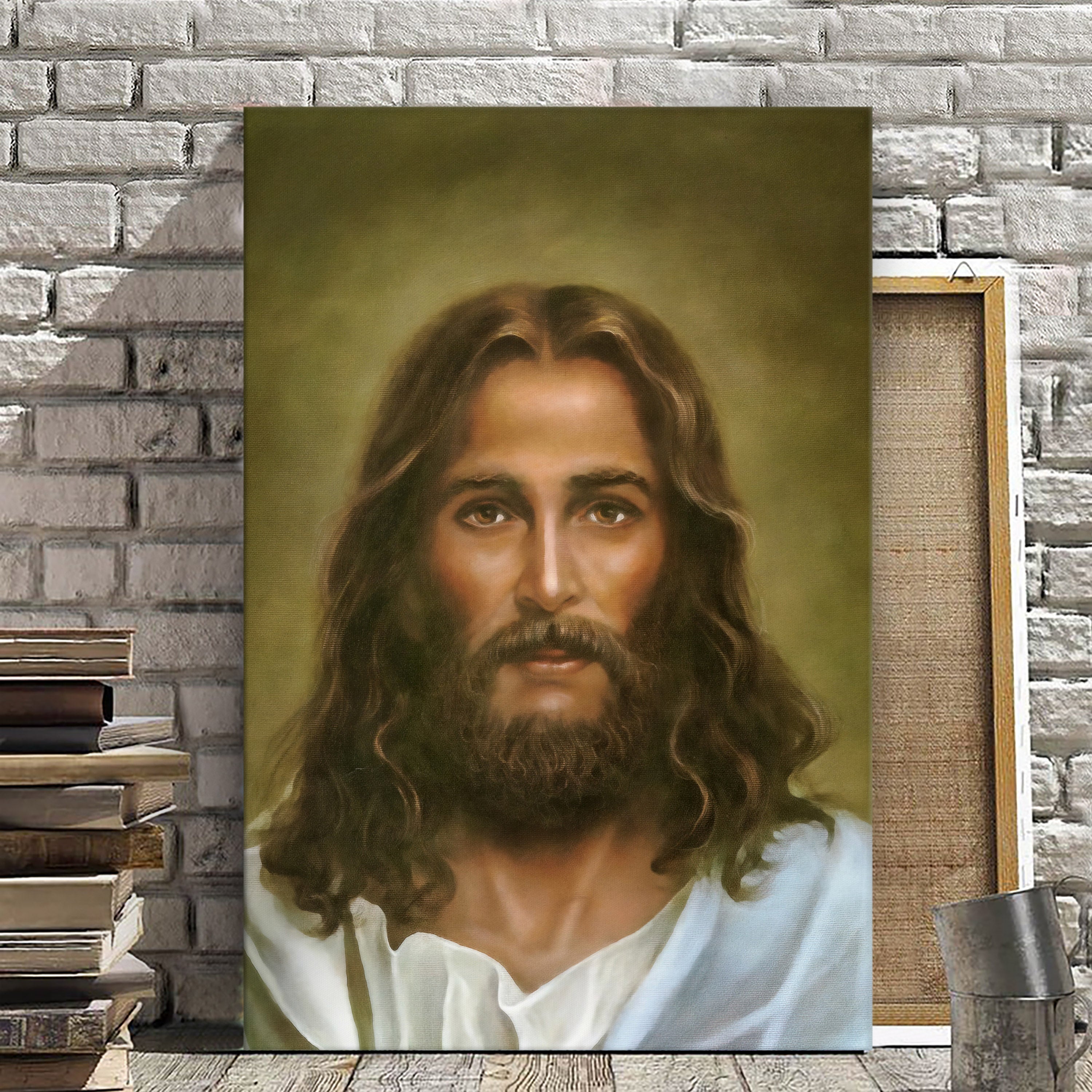 Jesus Canvas Poster - Jesus Wall Art - Christ Pictures - Christian Can ...