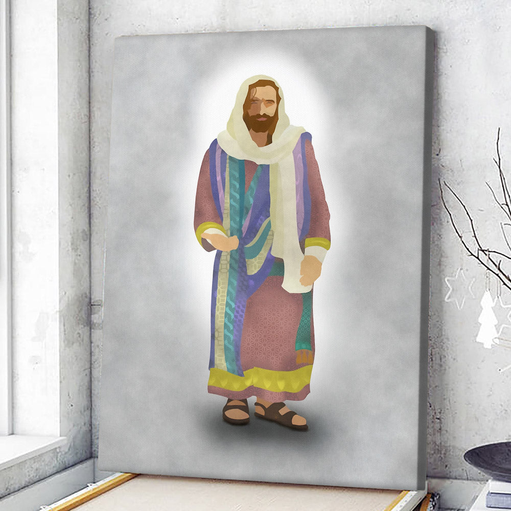 Jesus Christ Canvas - Jesus Canvas - Jesus Wall Art - Christian Canvas Prints - Faith Canvas - Gift For Christian - Ciaocustom