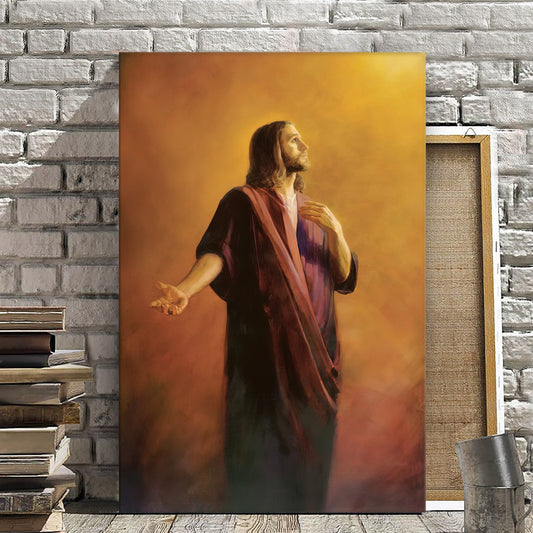 Our Advocate - Jesus Wall Art - Christian Canvas Prints - Faith Canvas - Gift For Christian - Ciaocustom