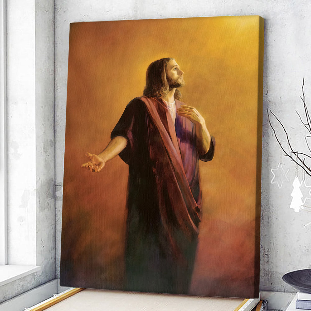 Our Advocate - Jesus Wall Art - Christian Canvas Prints - Faith Canvas - Gift For Christian - Ciaocustom