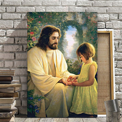 I Feel My Savior's Love - Jesus Canvas Poster - Christ Pictures - Christian Canvas Prints - Faith Canvas - Gift For Christian - Ciaocustom
