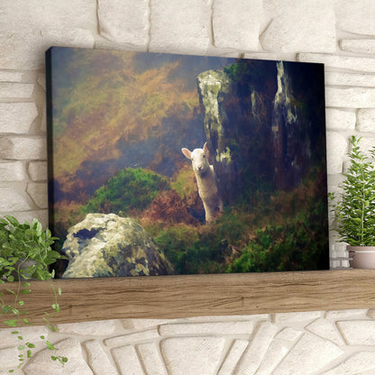 Lamb - Jesus Pictures - Jesus Canvas Poster - Christian Canvas Prints - Faith Canvas - Ciaocustom