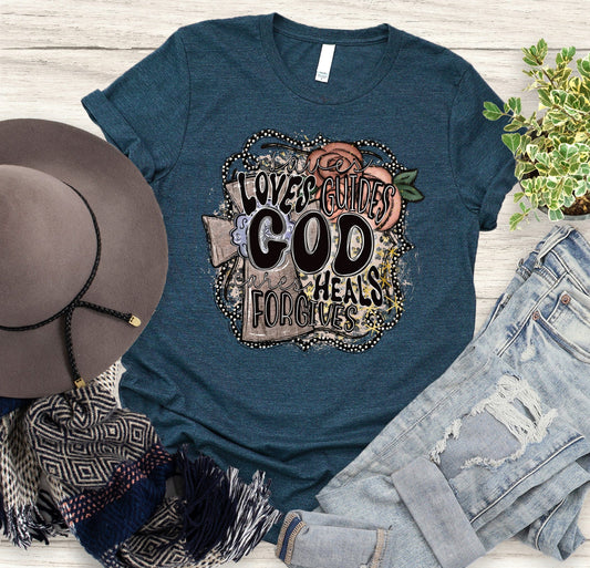 God T Shirts For Women - Women's Christian T Shirts - Women's Religious Shirts