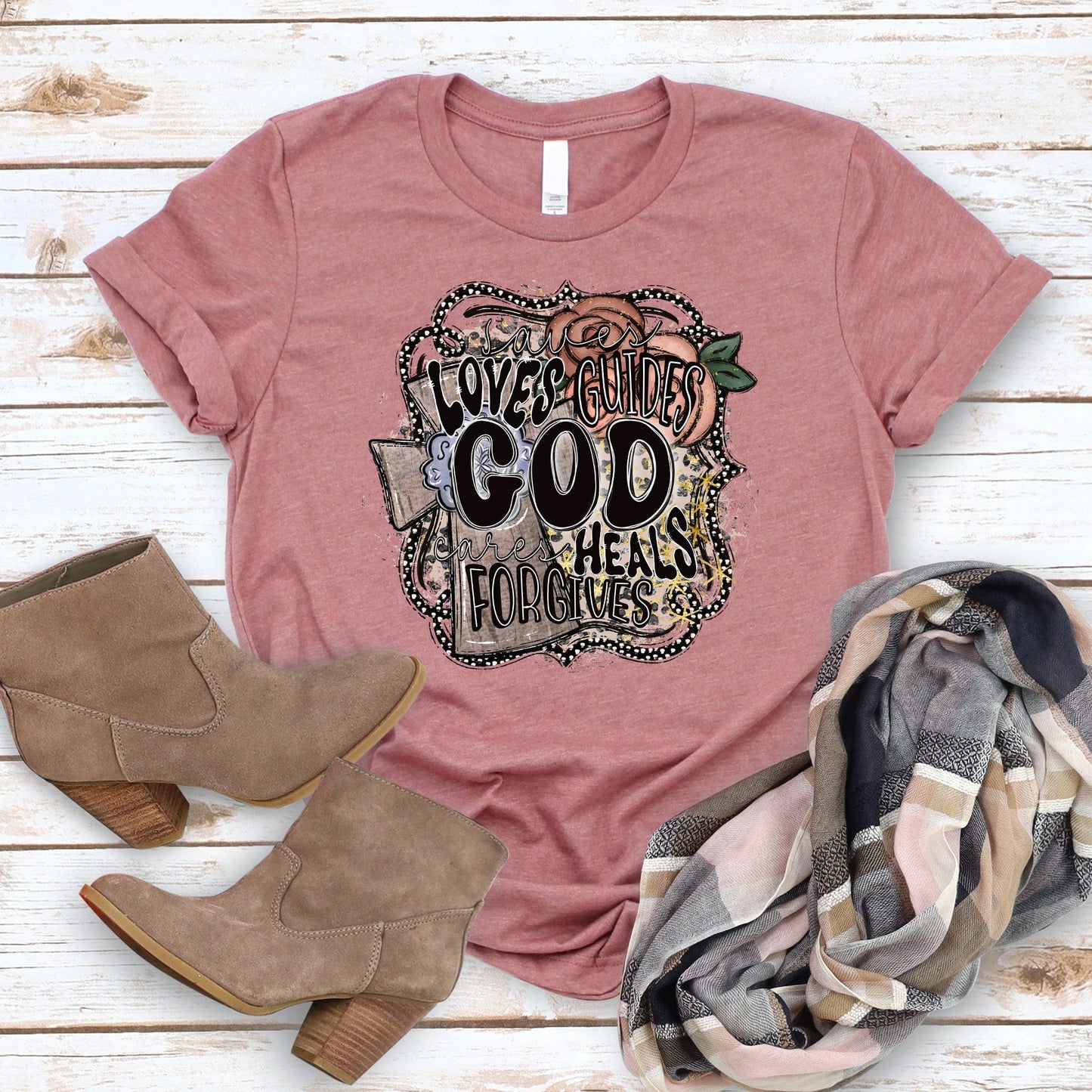 God T Shirts For Women - Women's Christian T Shirts - Women's Religious Shirts