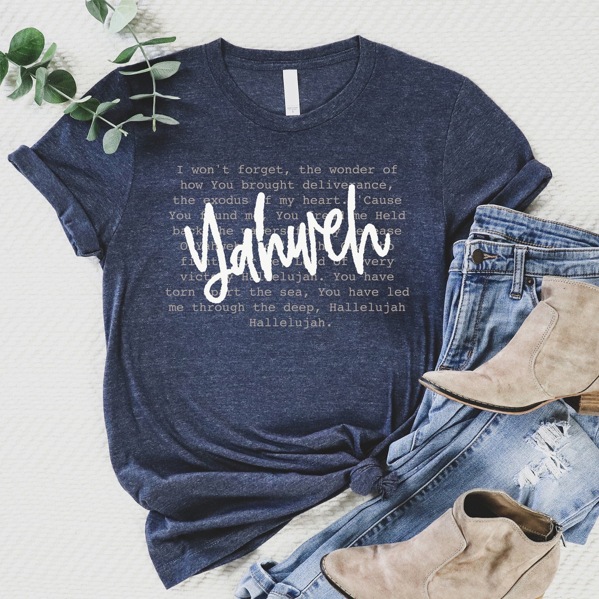 Yahweh T Shirts For Women - Women's Christian T Shirts - Women's Religious Shirts