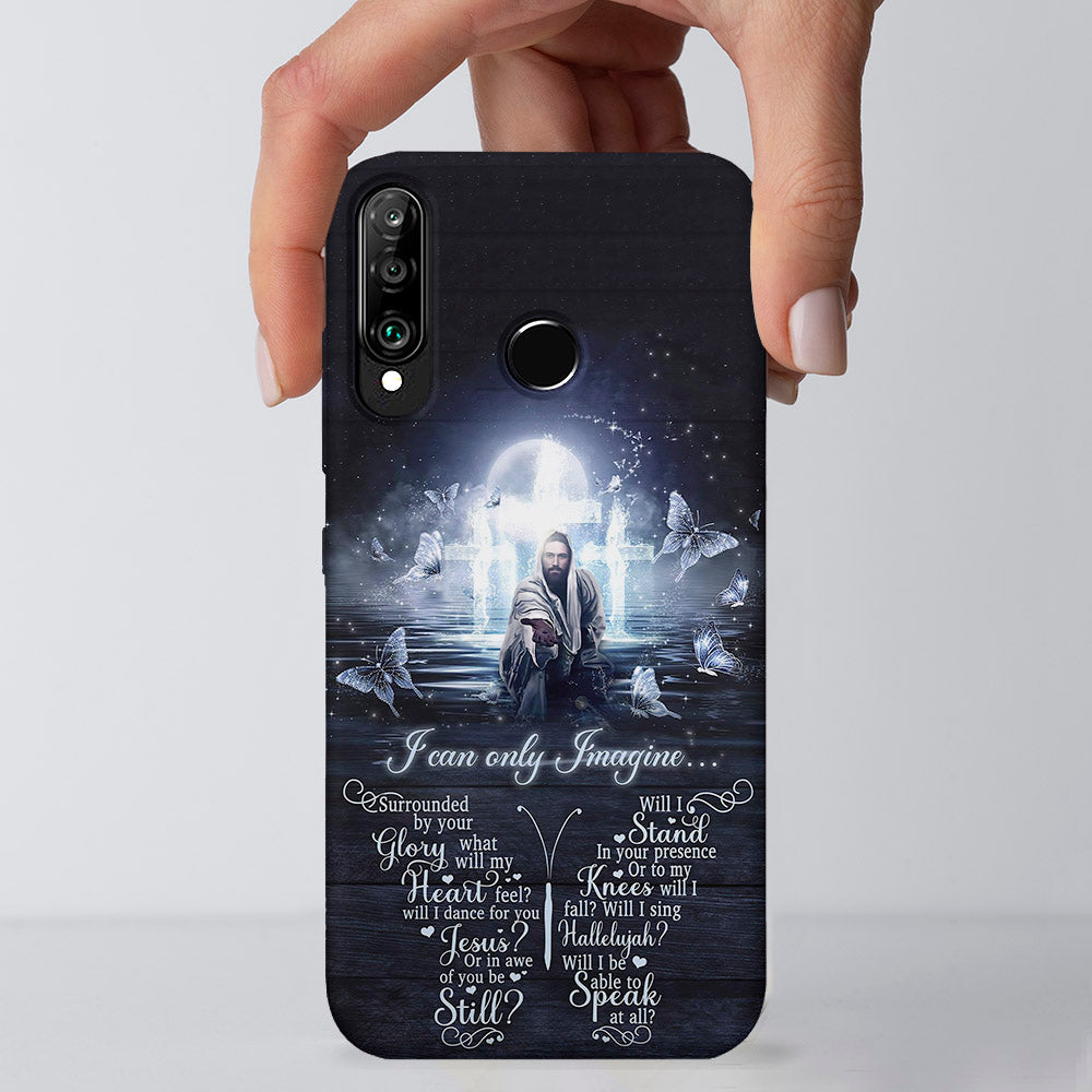 Jesus I Can Only Imagine - Christian Phone Case - Jesus Phone Case - Bible Verse Phone Case - Ciaocustom