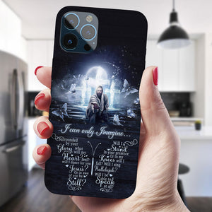 Jesus I Can Only Imagine - Christian Phone Case - Jesus Phone Case - Bible Verse Phone Case - Ciaocustom