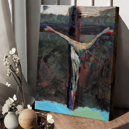 Station 12 Jesus Dies On The Cross Canvas - Christian Poster - Ciaocustom