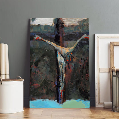 Station 12 Jesus Dies On The Cross Canvas - Christian Poster - Ciaocustom
