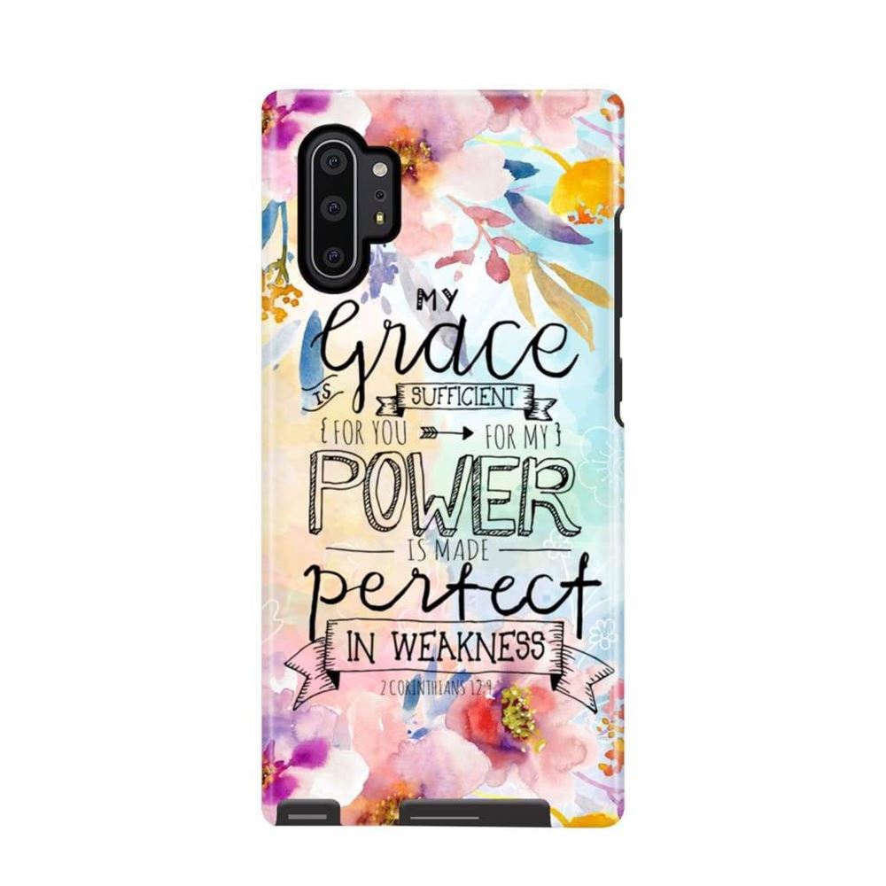 2 Corinthians 129 My Grace Is Sufficient For You Phone Case - Bible Verse Phone Cases- Iphone Samsung Cases Christian