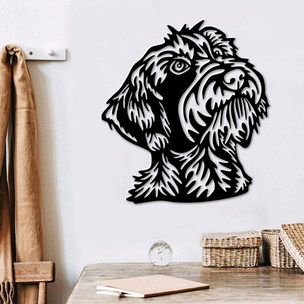 Airedale Terrier Metal Wall Art - Airedale Terrier Wall Decor - Airedale Terrier Lover Gifts - Dog Lover Gifts - Dog Lover - Ciaocustom