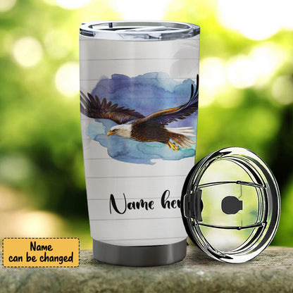 Those Who Hope In The Lord - Personalized Tumbler - Stainless Steel Tumbler - 20oz Tumbler - Tumbler For Cold Drinks - Ciaocustom