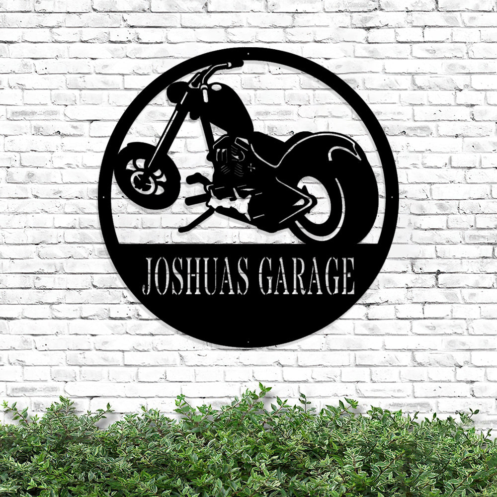 Motorcycle Metal Signs - Personalized Garage Signs - Gifts For The Mot ...
