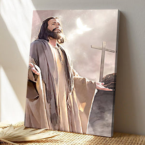 Jesus Canvas Painting 1 - Jesus Christ Poster - Jesus Poster - Jesus Canvas Wall Art - Bible Verse Canvas Wall Art - God Canvas - Scripture Canvas - Ciaocustom