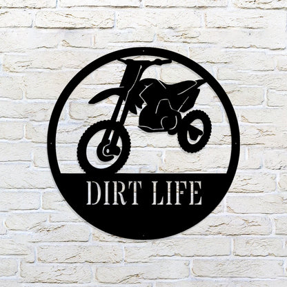 Motorcycle Wall Art Metal - Personalized Garage Signs - Gifts For The Motorcycle Lover - Garage Decor