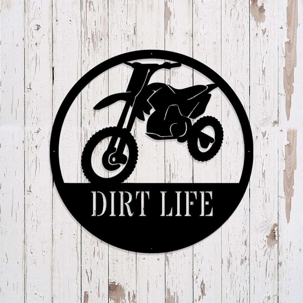 Motorcycle Wall Art Metal - Personalized Garage Signs - Gifts For The Motorcycle Lover - Garage Decor