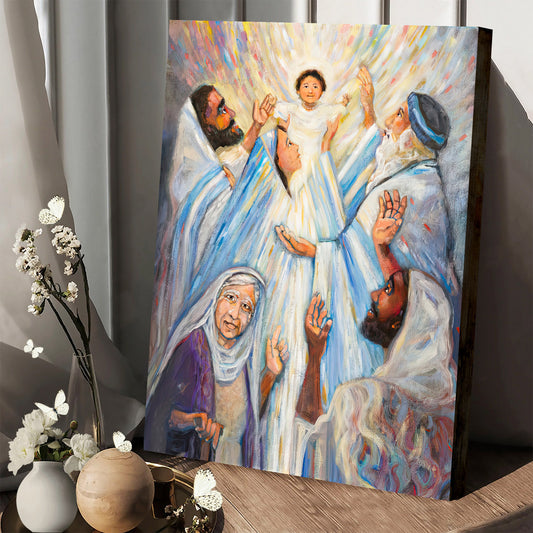 The Presentation Of Christ In The Temple Canvas - Jesus Poster - Ciaocustom