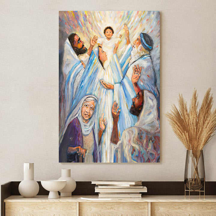 The Presentation Of Christ In The Temple Canvas - Jesus Poster - Ciaocustom