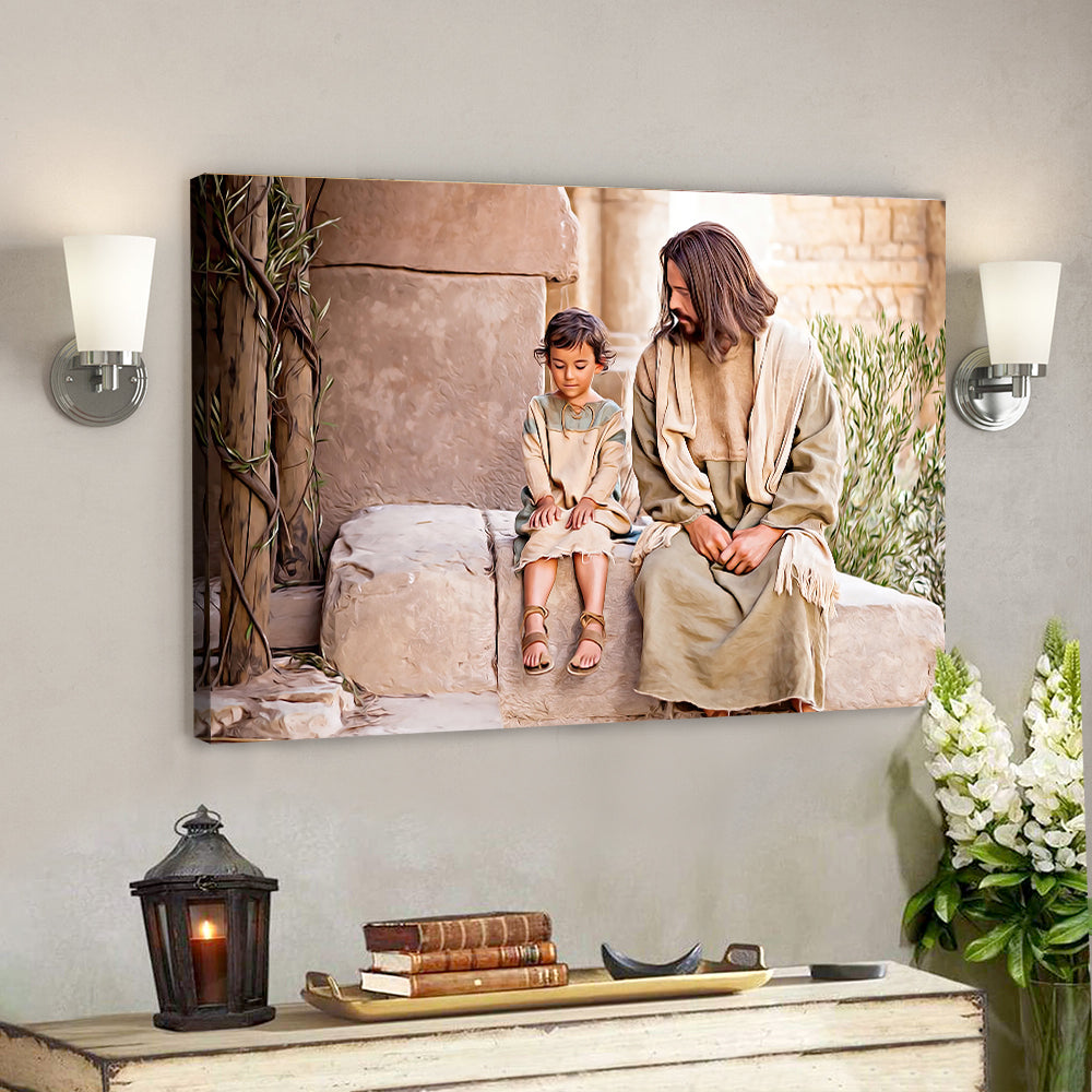 Jesus Poster 14 - Jesus Canvas - Christian Gift - Jesus Canvas Painting - Jesus Canvas Art - Bible Verse Canvas Wall Art - God Canvas - Scripture Canvas - Ciaocustom