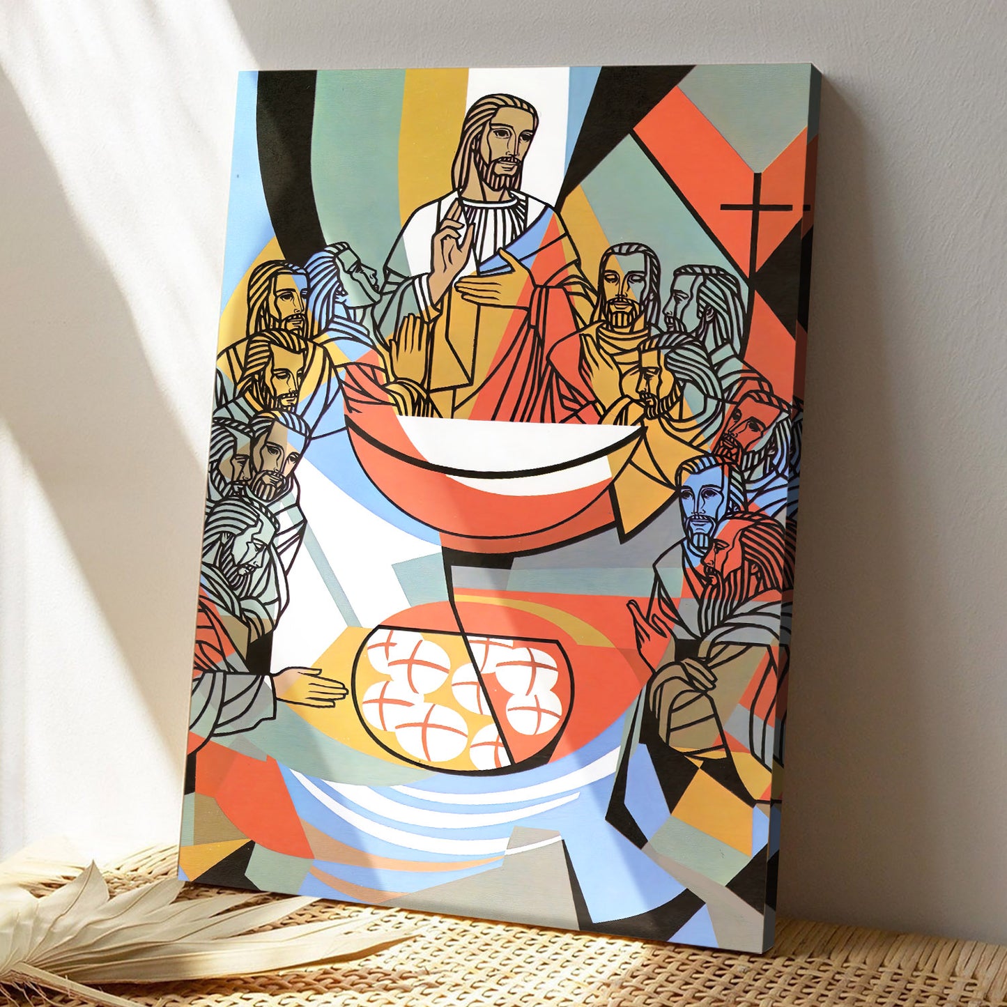 The Last Supper - Jesus Painting On Canvas - Religious Posters - Christian Canvas Prints - Religious Wall Art Canvas - Ciaocustom