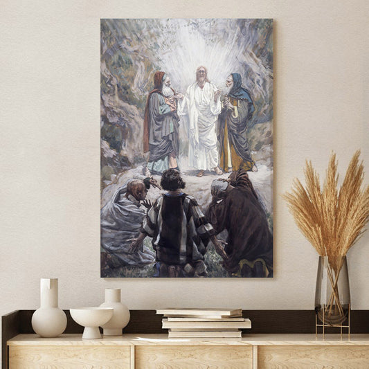 The Transfiguration Canvas - Illustration For The Life Of Christ
