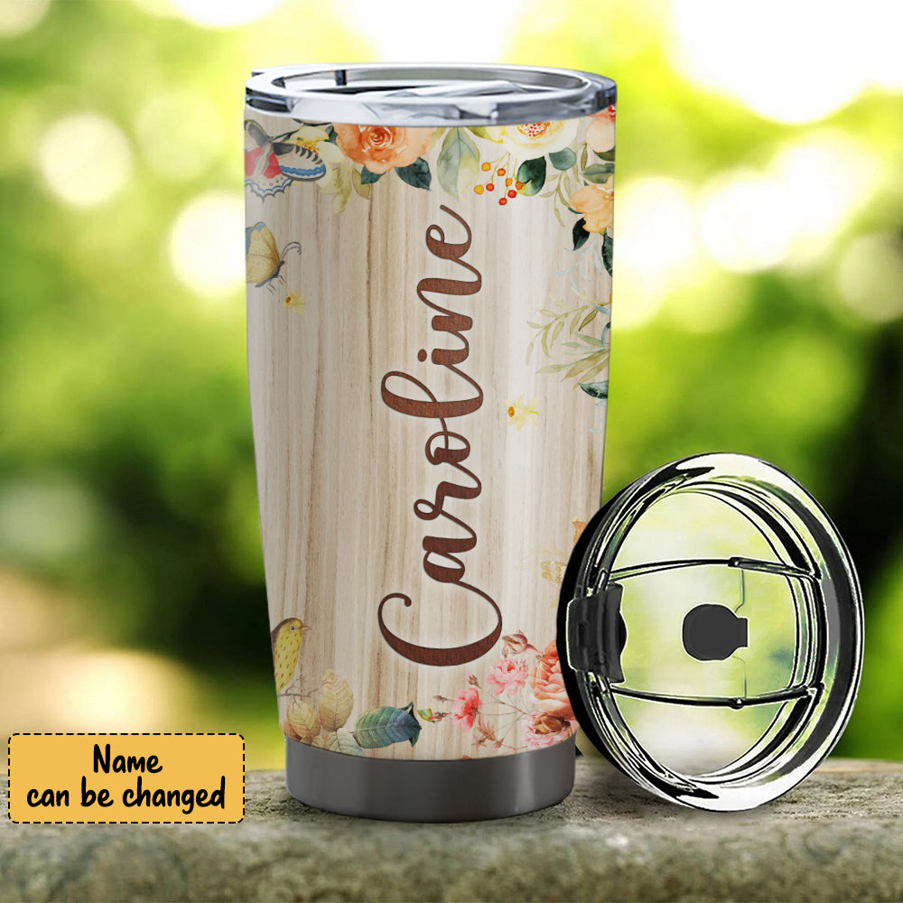 Today I Choose Joy - Personalized Tumbler - Stainless Steel Tumbler - 20oz Tumbler - Tumbler For Cold Drinks - Ciaocustom