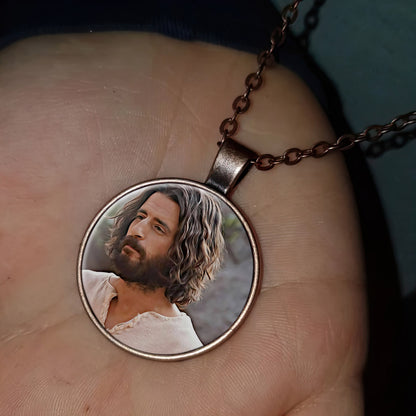 Jesus Christ Necklace - Religious Pendant - Religious Necklace - Ciaocustom