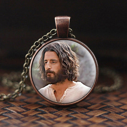 Jesus Christ Necklace - Religious Pendant - Religious Necklace - Ciaocustom