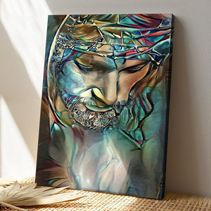 Jesus Canvas Painting - Jesus Poster - Jesus Canvas Art - Jesus Canvas - Scripture Canvas - Ciaocustom