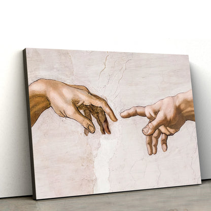 The Creation Of Adam Poster 