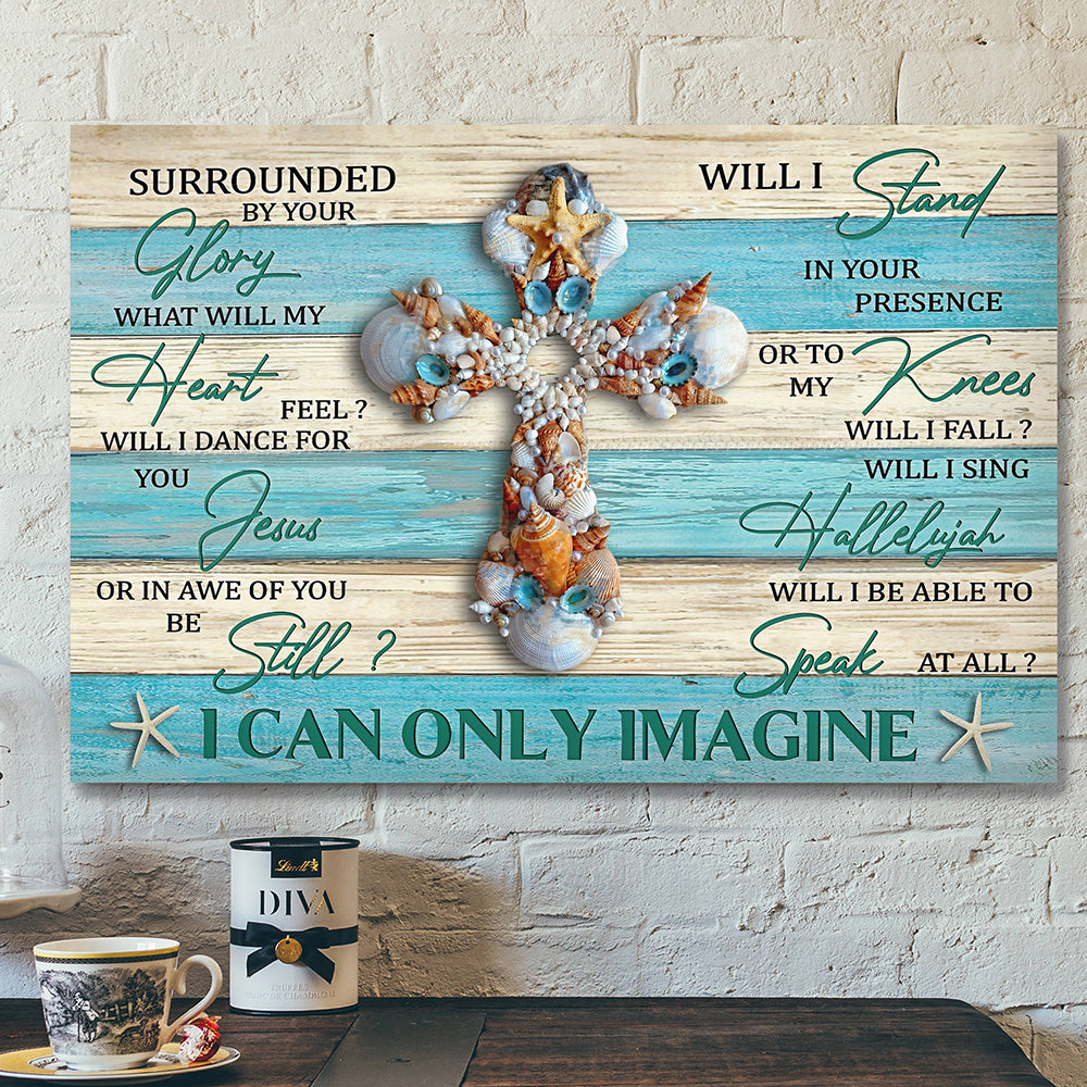 Bible Verse Wall Art Canvas - Jesus Christ Poster - I Stand In Your Presence Canvas Poster - Ciaocustom