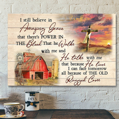 Scripture Canvas Wall Art - Bible Verse Canvas Painting - Jesus Christ Poster - I Still Believe In Canvas - Ciaocustom