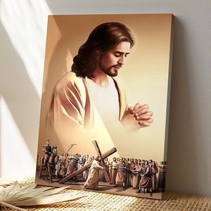 Jesus Canvas Painting 20 - Jesus Christ Poster - Jesus Poster - Jesus Canvas Wall Art - Bible Verse Canvas Wall Art - God Canvas - Scripture Canvas - Ciaocustom