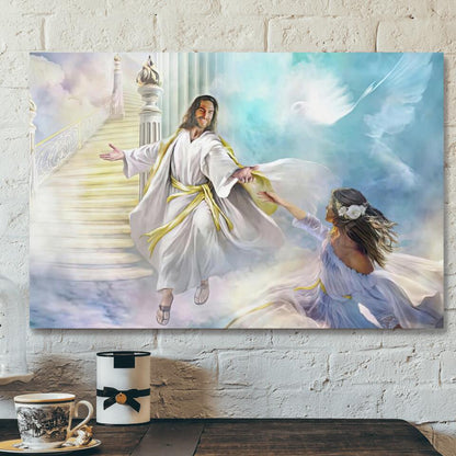 God Canvas 31 - Jesus Canvas - Christian Gift - Jesus Canvas Painting - Jesus Canvas Art - Bible Verse Canvas Wall Art - Scripture Canvas - Ciaocustom