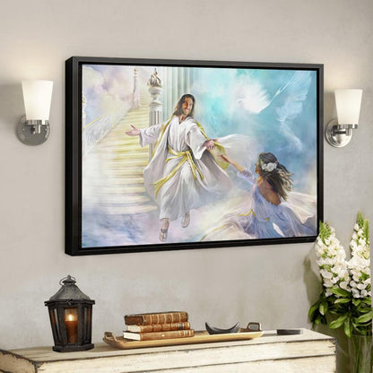 God Canvas 31 - Jesus Canvas - Christian Gift - Jesus Canvas Painting - Jesus Canvas Art - Bible Verse Canvas Wall Art - Scripture Canvas - Ciaocustom