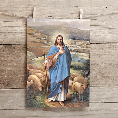 God Canvas 50 - Jesus Canvas - Christian Gift - Jesus Canvas Painting - Jesus Canvas Art - Bible Verse Canvas Wall Art - Scripture Canvas - Ciaocustom