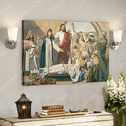 God Canvas 88 - Jesus Canvas - Christian Gift - Jesus Canvas Painting - Jesus Canvas Art - Bible Verse Canvas Wall Art - Scripture Canvas - Ciaocustom