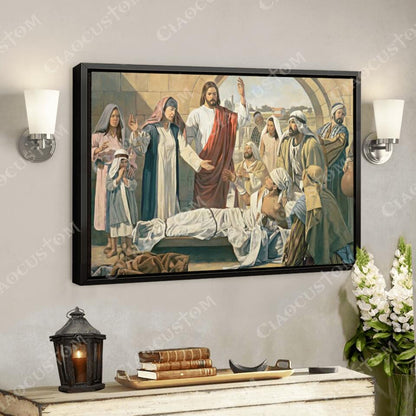 God Canvas 88 - Jesus Canvas - Christian Gift - Jesus Canvas Painting - Jesus Canvas Art - Bible Verse Canvas Wall Art - Scripture Canvas - Ciaocustom