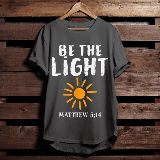 Be The Light Sun Matthew 5_14 Bible Christian Men Women Kids T-Shirt - Religious Shirts For Men & Women - Ciaocustom