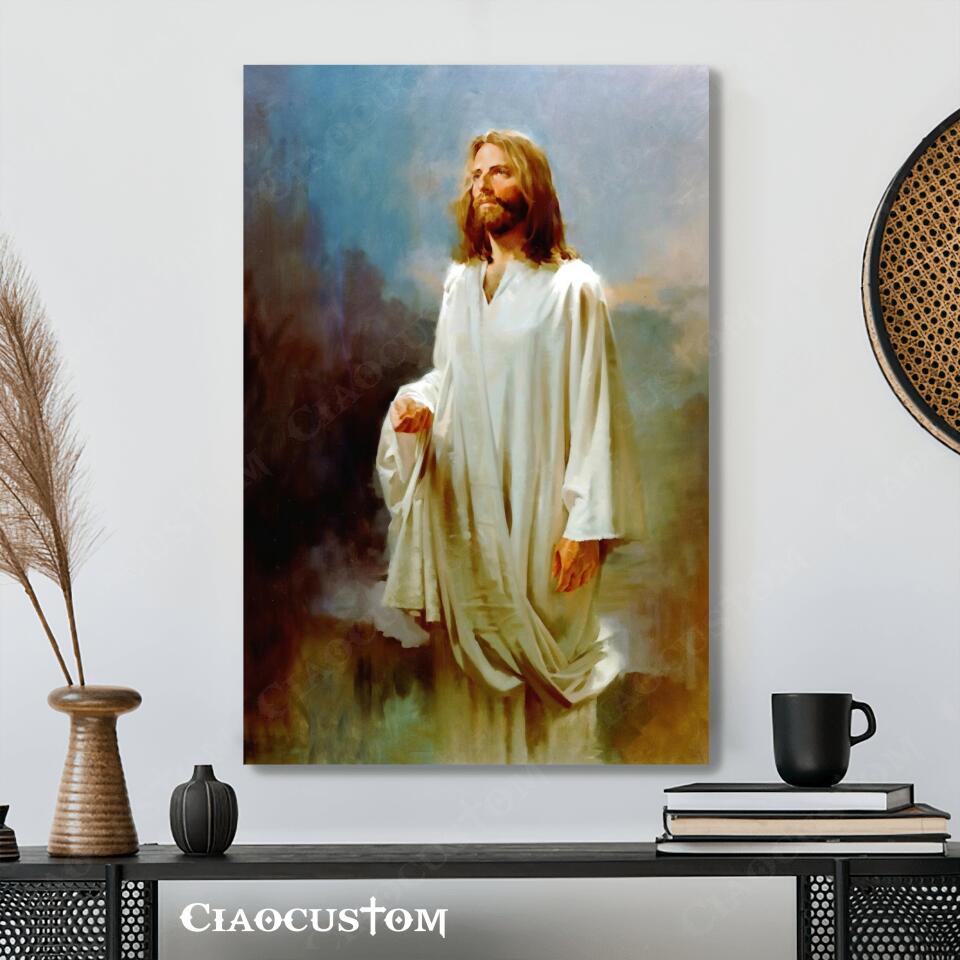 Jesus Painting - Jesus Wall Pictures - Jesus Poster - Jesus Canvas - Canvas For Christians - Ciaocustom